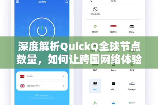深度解析QuickQ全球节点数量，如何让跨国网络体验更上一层楼？