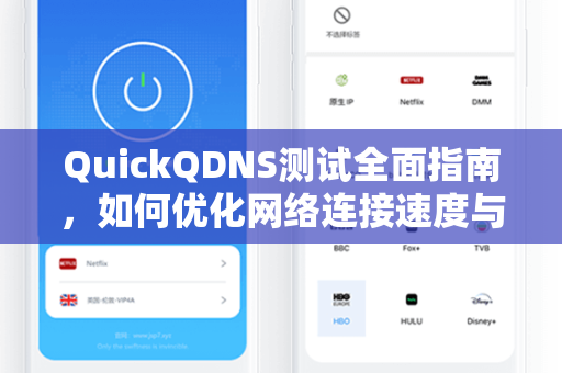 QuickQDNS测试全面指南，如何优化网络连接速度与安全性