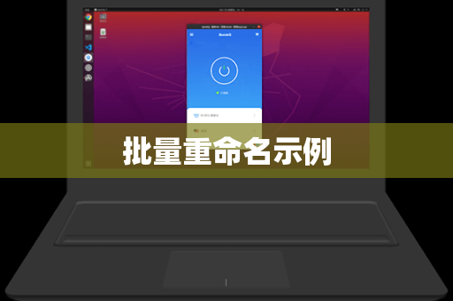 批量重命名示例-第1张图片-QuickQ加速器下载 - 解锁全球流媒体 | 畅享4K/8K视频