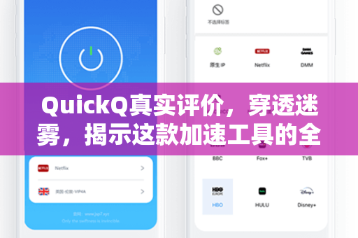 QuickQ真实评价，穿透迷雾，揭示这款加速工具的全面体验与价值