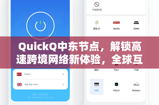 QuickQ中东节点，解锁高速跨境网络新体验，全球互联从此无界