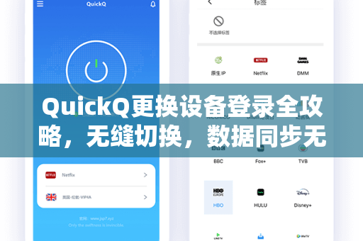 QuickQ更换设备登录全攻略,无缝切换,数据同步无忧-第1张图片-QuickQ加速器下载 - 解锁全球流媒体 | 畅享4K/8K视频 QuickQ更换设备登录全攻略,无缝切换,数据同步无忧-第1张图片-QuickQ加速器下载 - 解锁全球流媒体 | 畅享4K/8K视频